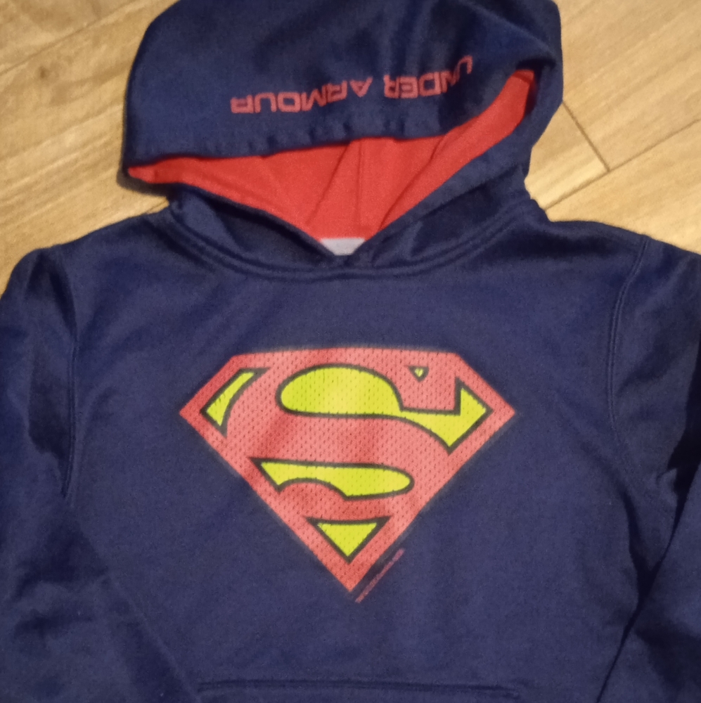 Under armour superman hoodie